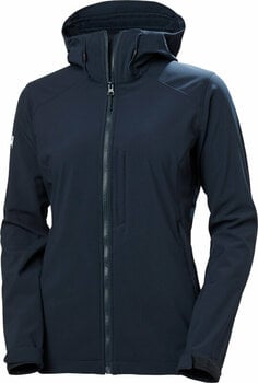 Giacca outdoor Helly Hansen Women's Paramount Hood Softshell Jacket Navy XS Giacca outdoor - 1