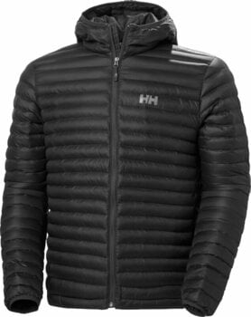 Outdoor Jacket Helly Hansen Men's Sirdal Hooded Insulated Jacket Black M Outdoor Jacket - 1