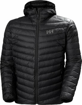 Outdoor Jacket Helly Hansen Men's Verglas Hooded Down Insulator Black M Outdoor Jacket - 1
