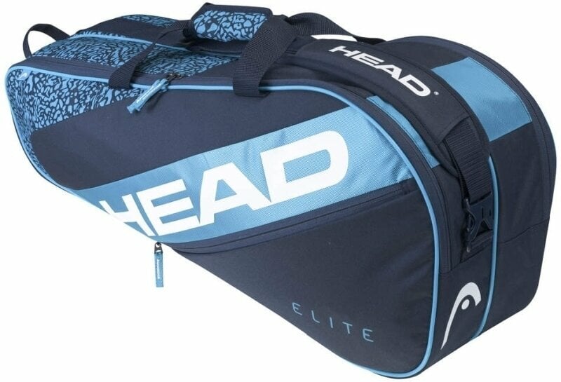 Tenisová taška Head Elite 6 Blue/Navy Elite Tenisová taška