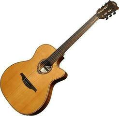 Guitarra clásica con preamplificador LAG TN170ASCE 4/4 Natural Satin Guitarra clásica con preamplificador