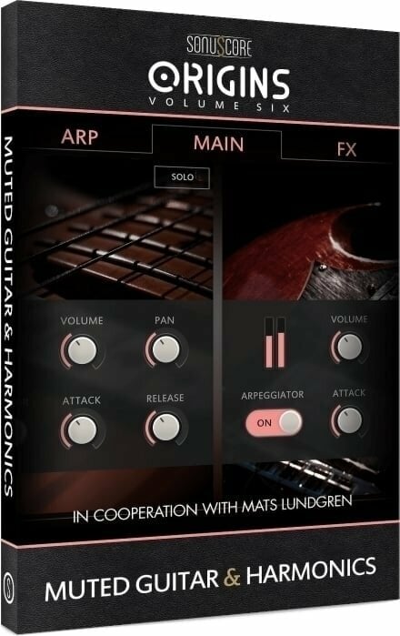 Libreria sonora per campionatore BOOM Library Sonuscore Origins Vol.6: Muted Guitar & Harmonics (Prodotto digitale)
