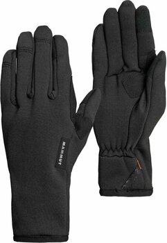 Guantes Mammut Fleece Pro Glove Black 6 Guantes - 1