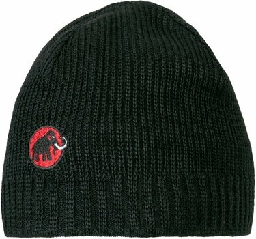 Boné de exterior, aquecedor de pescoço Mammut Sublime Beanie Black UNI Boné de exterior, aquecedor de pescoço - 1