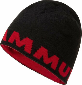 Mütze Mammut Logo Beanie Black UNI Mütze - 1