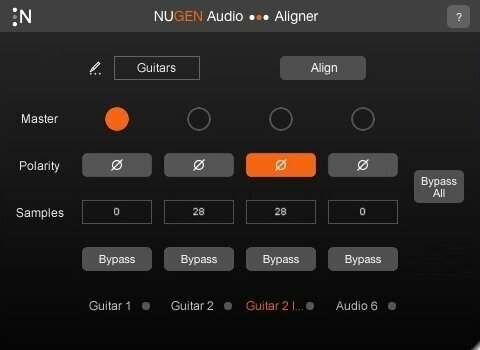 Logiciel de studio Plugins d'effets Nugen Audio Aligner (Produit numérique)