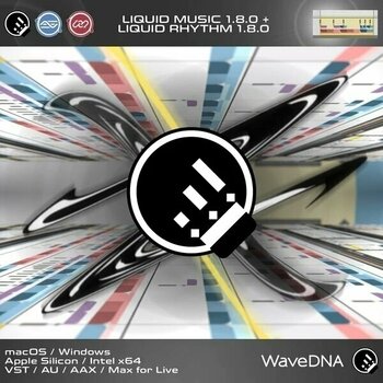 Virtuális hangszer WaveDNA Liquid Music & Rhythm 1.8.0 Bundle (Digitális termék) - 1