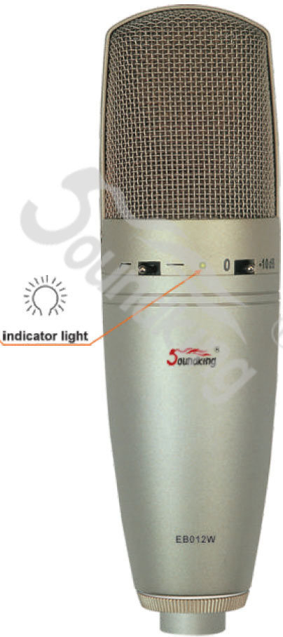 Condensatormicrofoon voor studio Soundking EB 012 W
