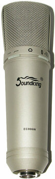 Kondenzátorový štúdiový mikrofón Soundking EC 006 W - 1
