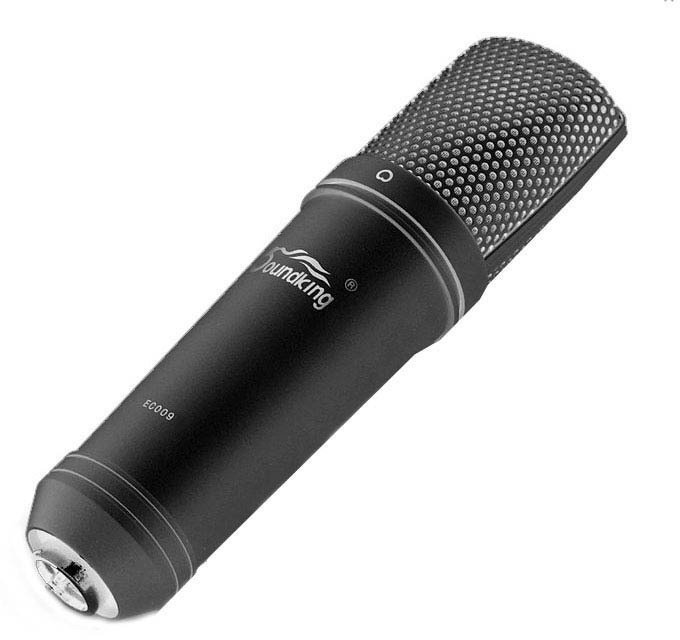 Microfone condensador de estúdio Soundking EC-009 Black