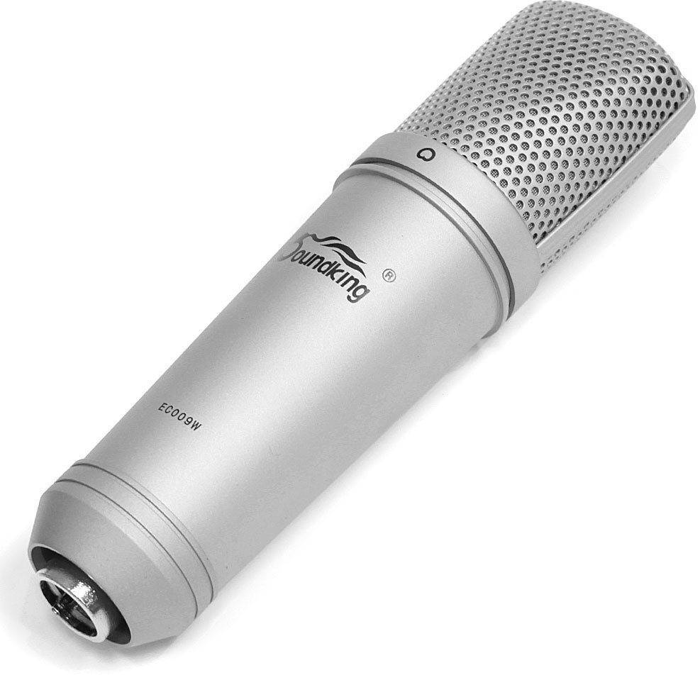 Kondenzatorski studijski mikrofon Soundking EC-009 White