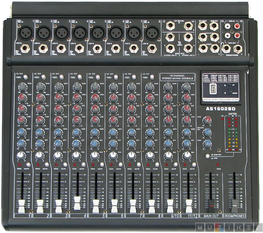 Analoog mengpaneel Soundking AS 1602 BD