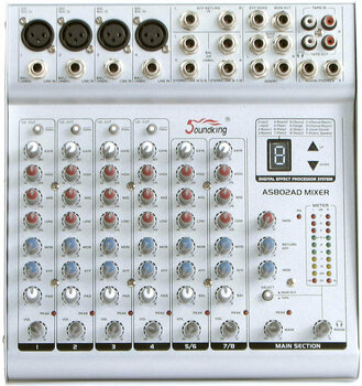 Analogový mixpult Soundking AS 802 AD - 1