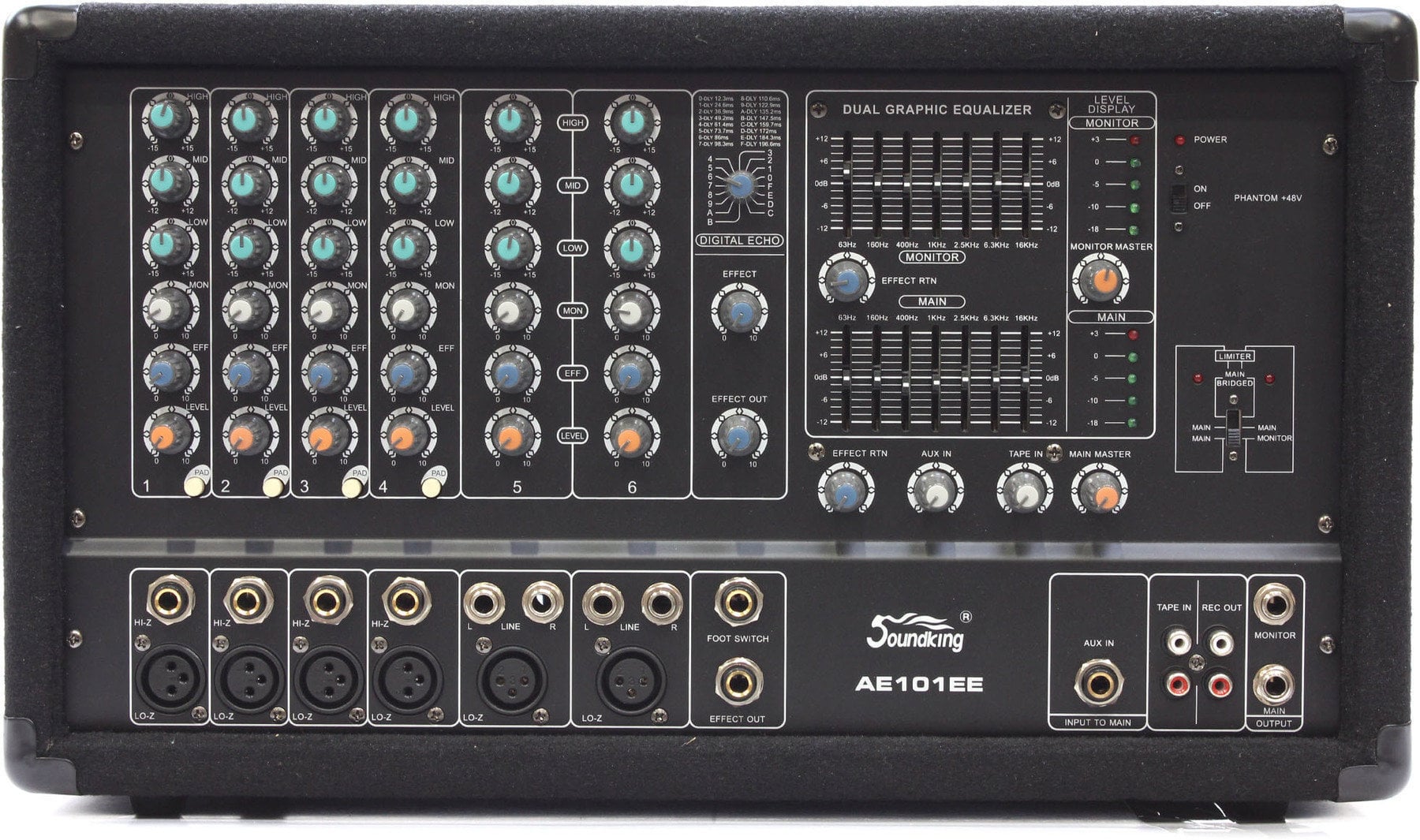 Power mengpaneel Soundking AE 101 EE