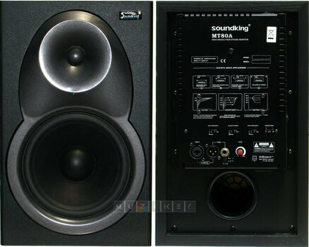 2-pásmový aktívny štúdiový monitor Soundking MT80A B-Stock - 1