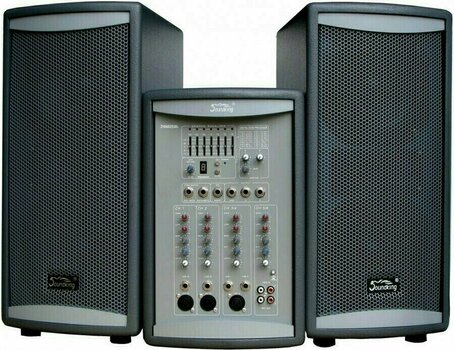 Akkumulátoros PA rendszer Soundking ZH 0602 E 08 L B-Stock - 1