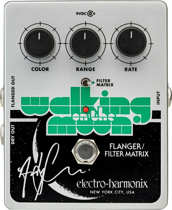Efeito para guitarra Electro Harmonix Andy Summers Walking on the Moon Analog Flanger