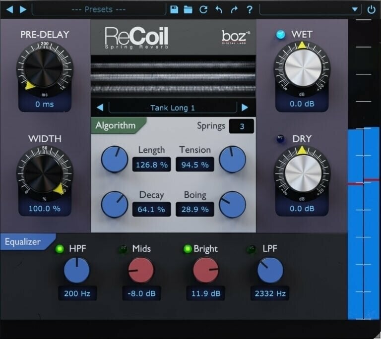 Virtuális hangszer Boz Digital Labs ReCoil (Digitális termék)