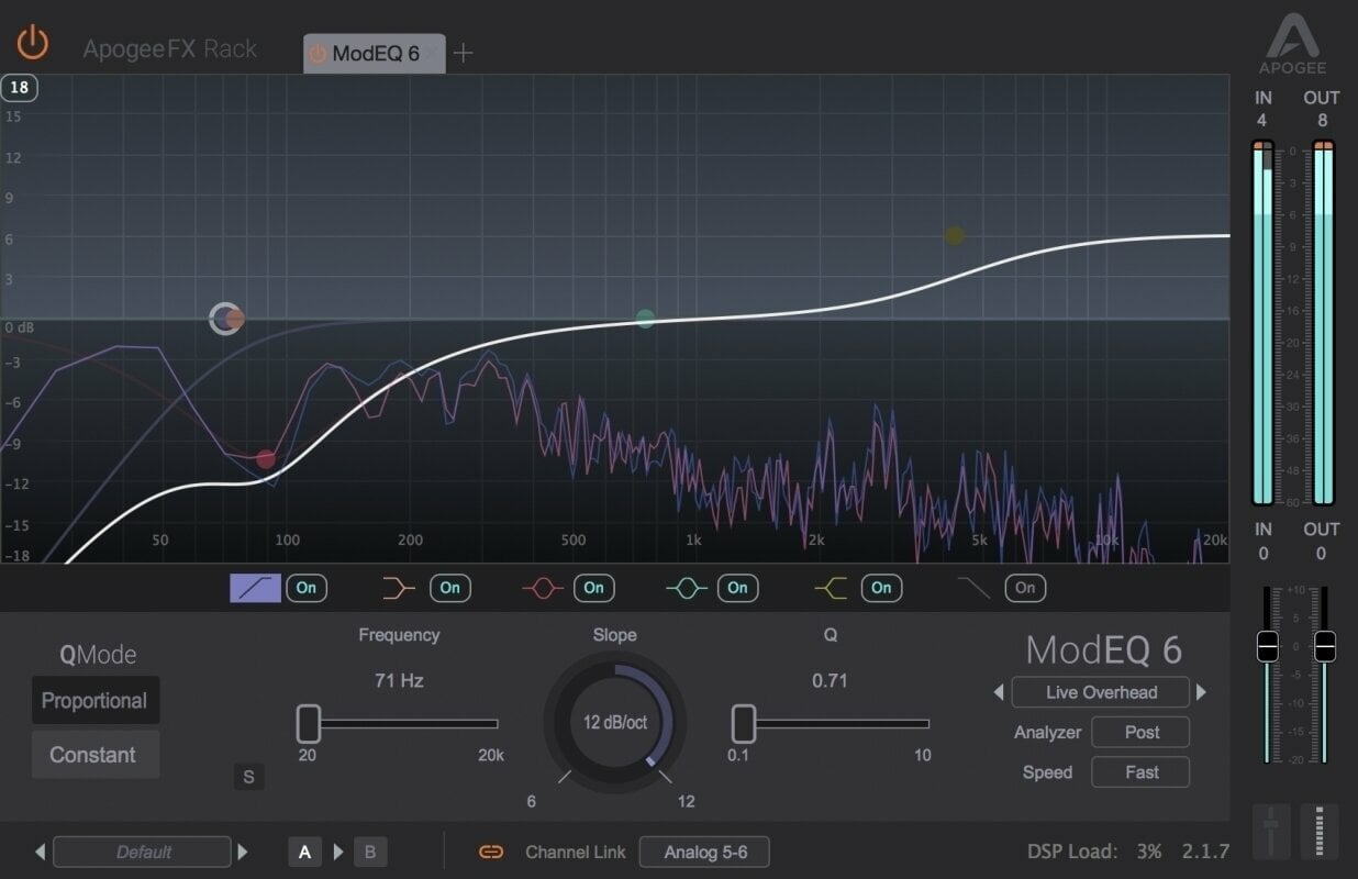 Software de estúdio de instrumentos VST Apogee Digital ModEQ6 (Produto digital)