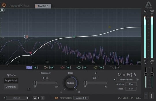 Софтуер за студио VST Instrument Apogee Digital ModEQ6 (Дигитален продукт) - 1