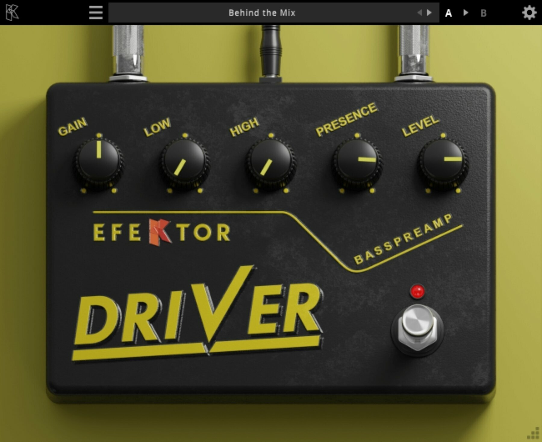 Studio Software KUASSA Efektor Bass Driver Preamp (Digitalt produkt)