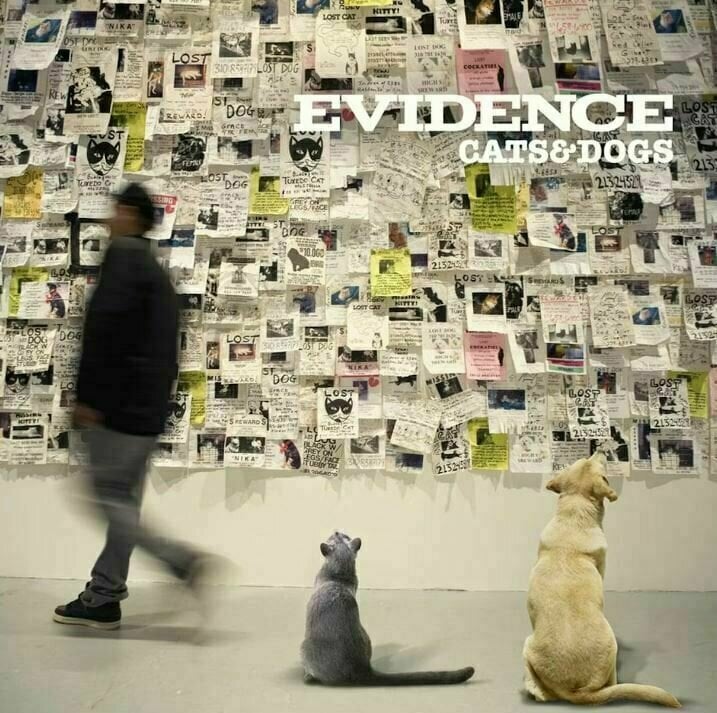 Vinylskiva Evidence - Cats & Dogs (Yellow & Pink Coloured) (2 LP)