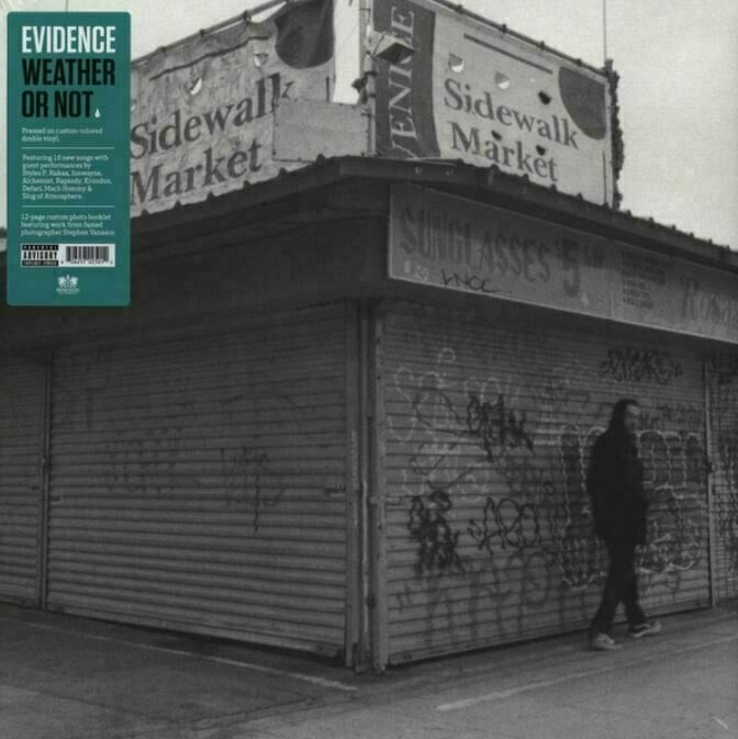 Schallplatte Evidence - Weather or Not (Blue Coloured) (2 LP)