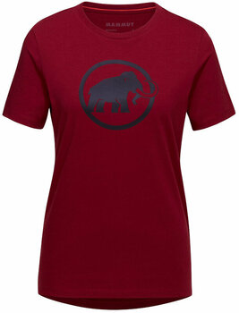 Udendørs T-shirt Mammut Core T-Shirt Women Classic Blood Red S Udendørs T-shirt - 1