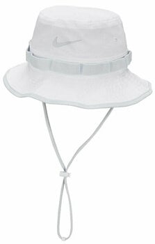 Hat Nike Dri-Fit Apex White/Pure Platinum Bucket Hat - 1