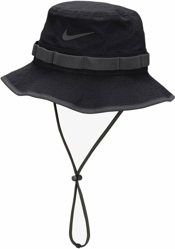 Kapelusz Nike Dri-Fit Apex Bucket Hat Black/Anthracite S