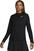 Polo Shirt Nike Dri-Fit ADV UV Womens Top Black/White XS
