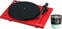 Gira-discos Pro-Ject Essential III SB OM 10 SET High Gloss Red Gira-discos