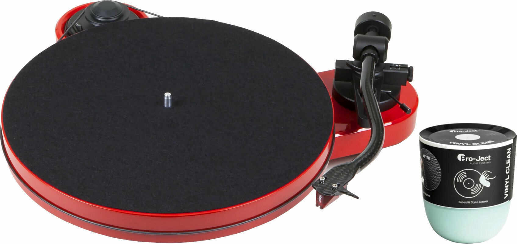 Levysoitin Pro-Ject RPM-1 Carbon 2M Red High SET High Gloss Red