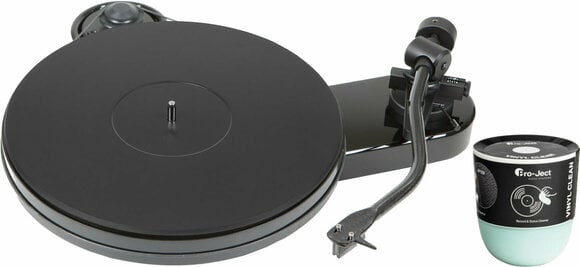 Hi-Fi Turntable Pro-Ject RPM-3 Carbon 2M Silver High SET High Gloss Piano Hi-Fi Turntable - 1