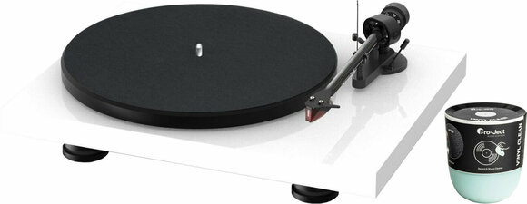 Turntable Pro-Ject Debut Carbon EVO 2M Red HG SET High Gloss White - 1
