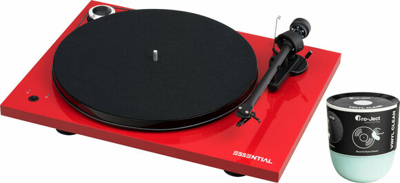 Turntable Pro-Ject Essential III RecordMaster SET High Gloss Red