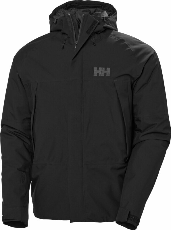 Outdoor Jacket Helly Hansen Men's Banff Insulated Jacket Black 2XL Outdoor Jacket