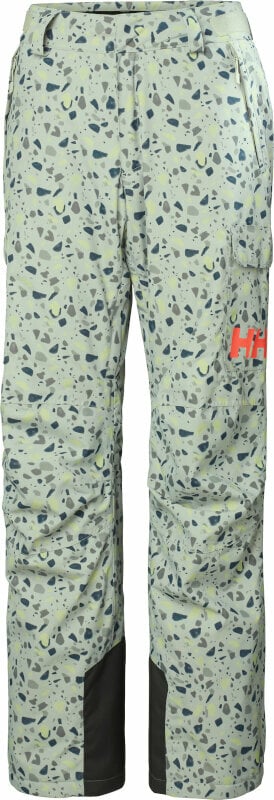 Calças para esqui Helly Hansen W Switch Cargo Insulated Pant Mellow Grey Granite L