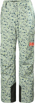 Pantalones de esquí Helly Hansen W Switch Cargo Insulated Pant Mellow Grey Granite XS - 1