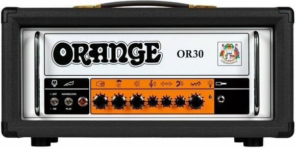 Lampový kytarový zesilovač Orange OR30 Head Black - 1