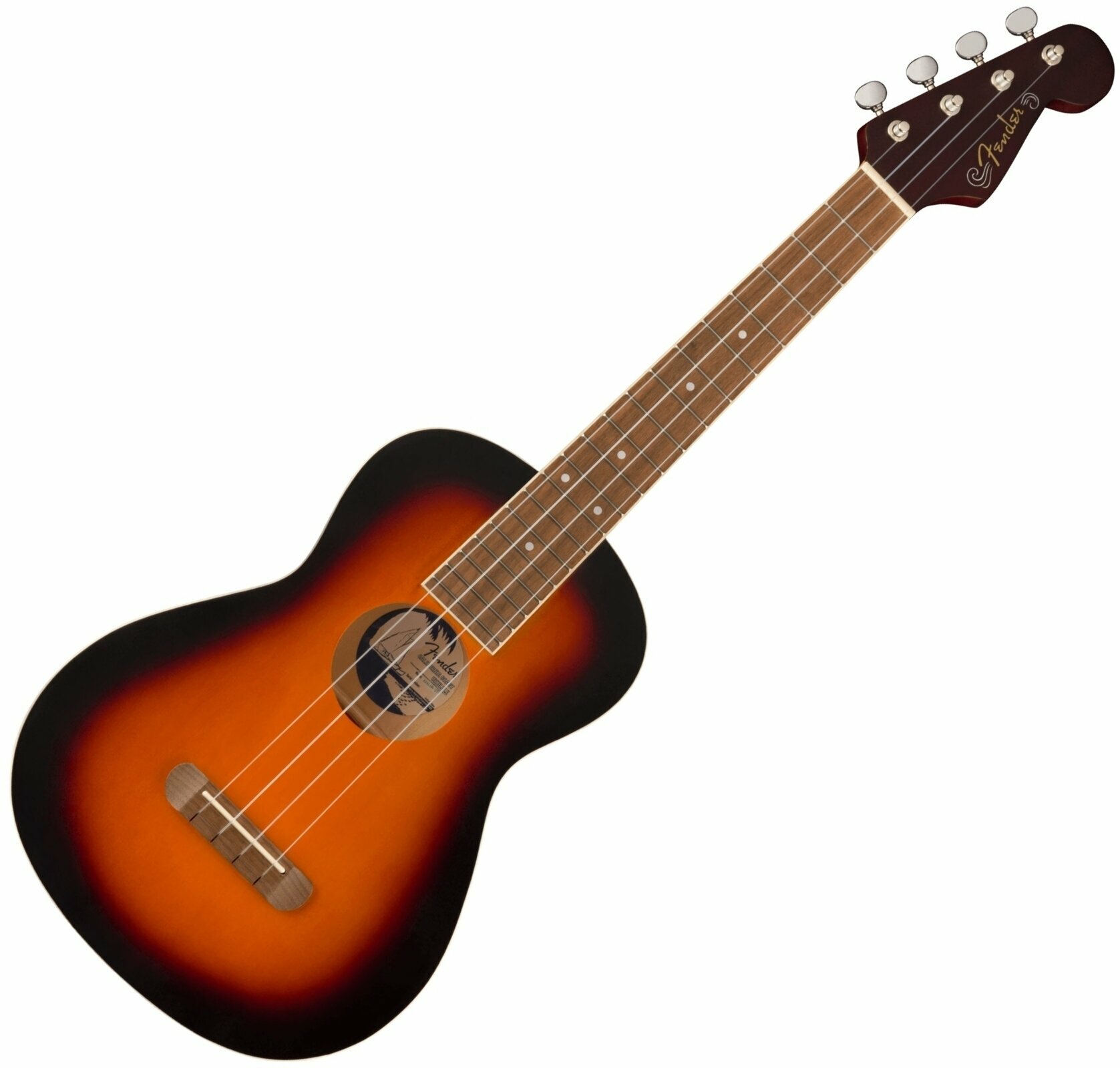 Tenori-ukulele Fender Avalon Tenor Ukulele WN Tenori-ukulele 2-Color Sunburst
