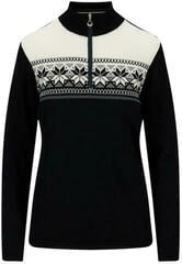 Ski T-shirt / Hoodie Dale of Norway Liberg Womens Sweater Black/Offwhite/Schiefer M Jumper