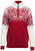 Jakna i majica Dale of Norway Winterland Womens Merino Wool Sweater Raspberry/Off White/Red Rose M Džemper