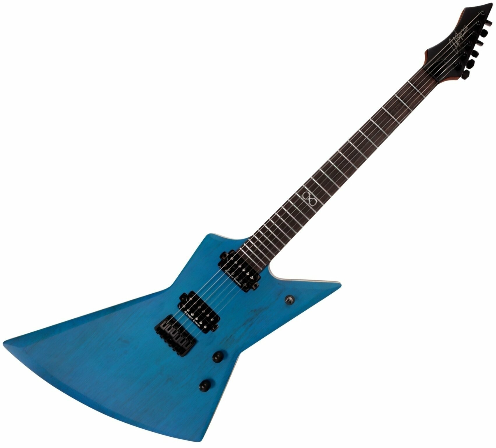 Elektrische gitaar Chapman Guitars Ghost Fret Pro Satin Blue Burst (Zo goed als nieuw)