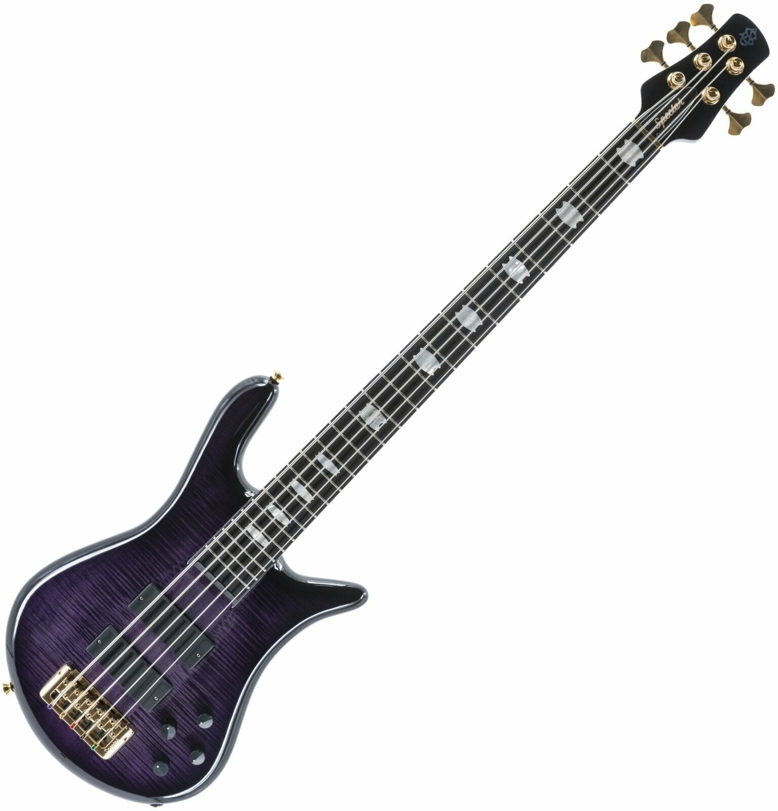 5-saitiger E-Bass, 5-Saiter E-Bass Spector Euro LT 5 Violet Fade Gloss