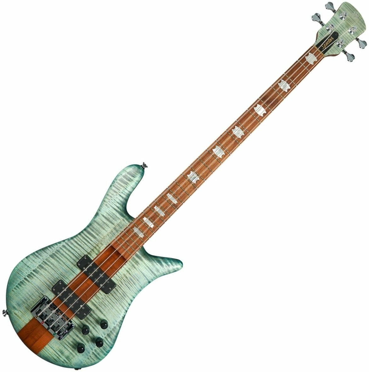 Elektromos basszusgitár Spector Euro 4 RST LTD Turquoise Tide Matte