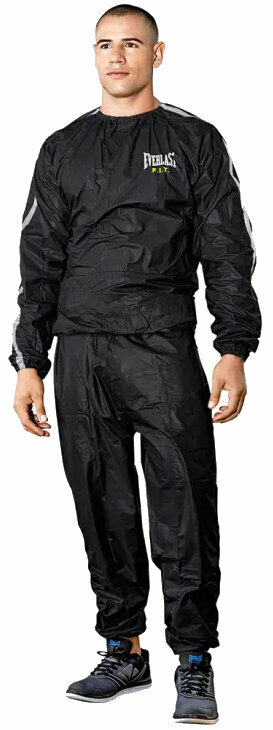 Sports and Athletic Equipment Everlast Sauna Suit Man XL/2XL Black Sports and Athletic Equipment