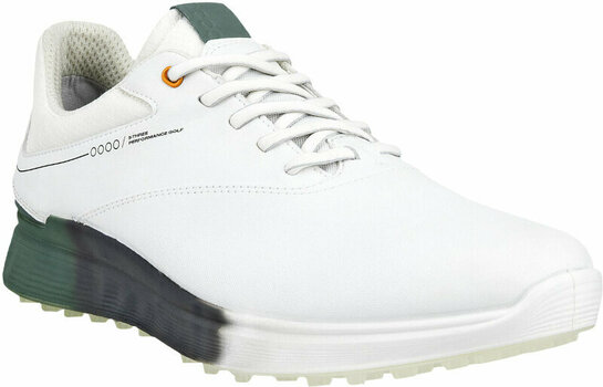 Calçado de golfe para homem Ecco S-Three Mens Golf Shoes White 41 - 1