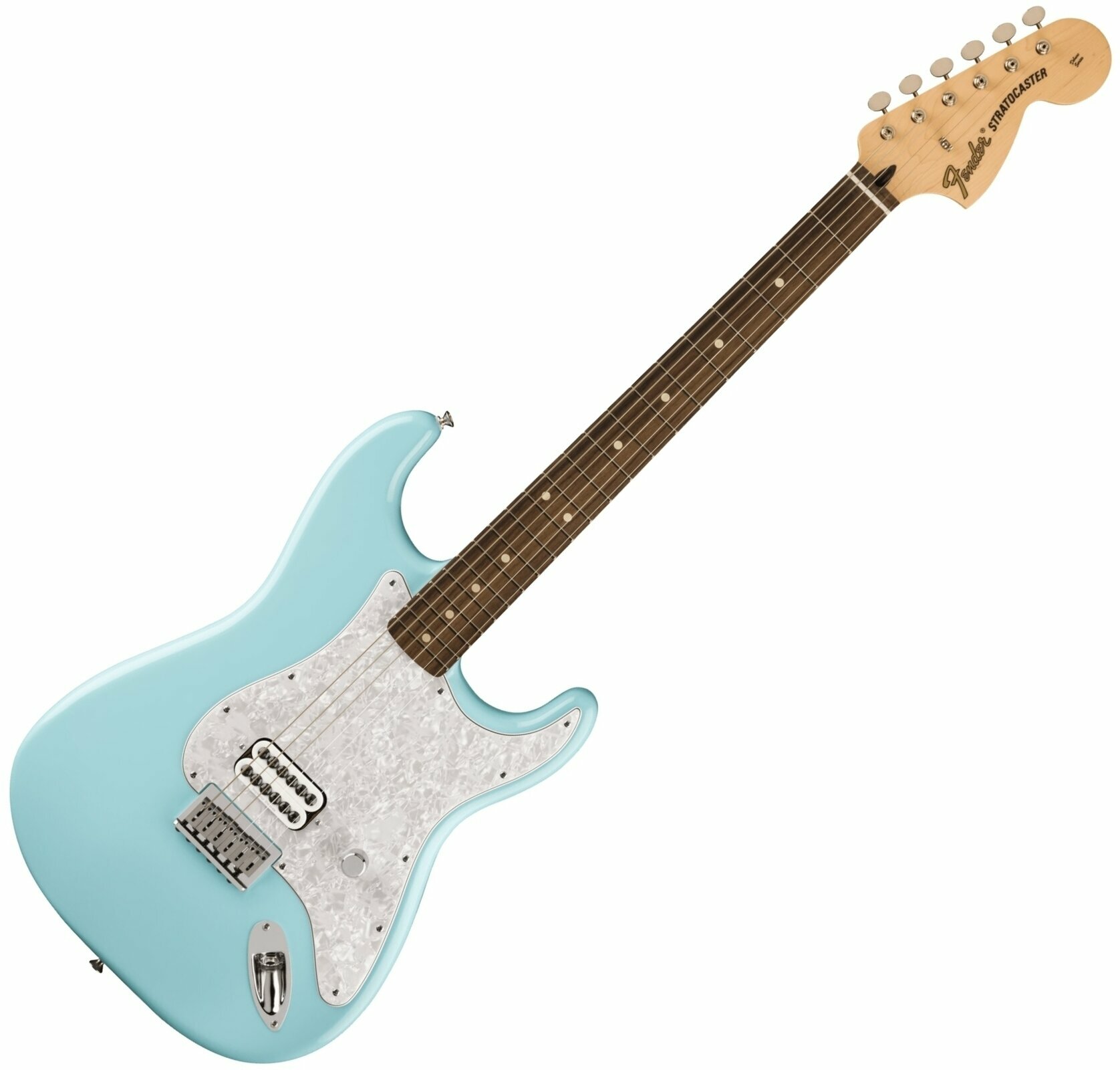 Elektrische gitaar Fender Limited Edition Tom Delonge Stratocaster Daphne Blue