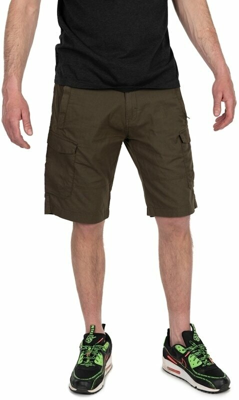 Pantalon Fox Pantalon Collection LW Cargo Short Green/Black L